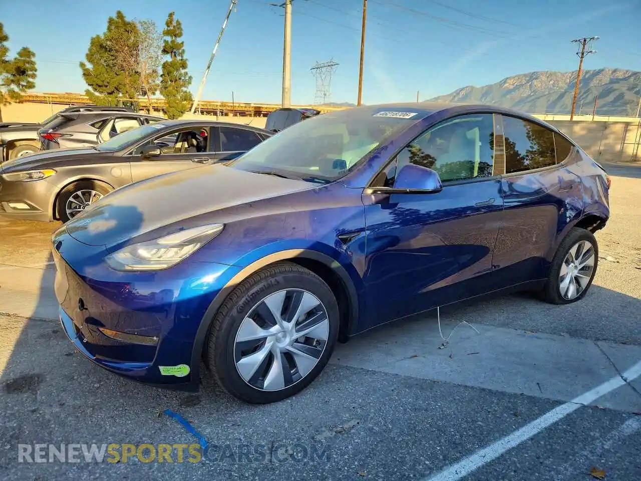 1 Photograph of a damaged car 7SAYGDEE4PA102617 TESLA MODEL Y 2023