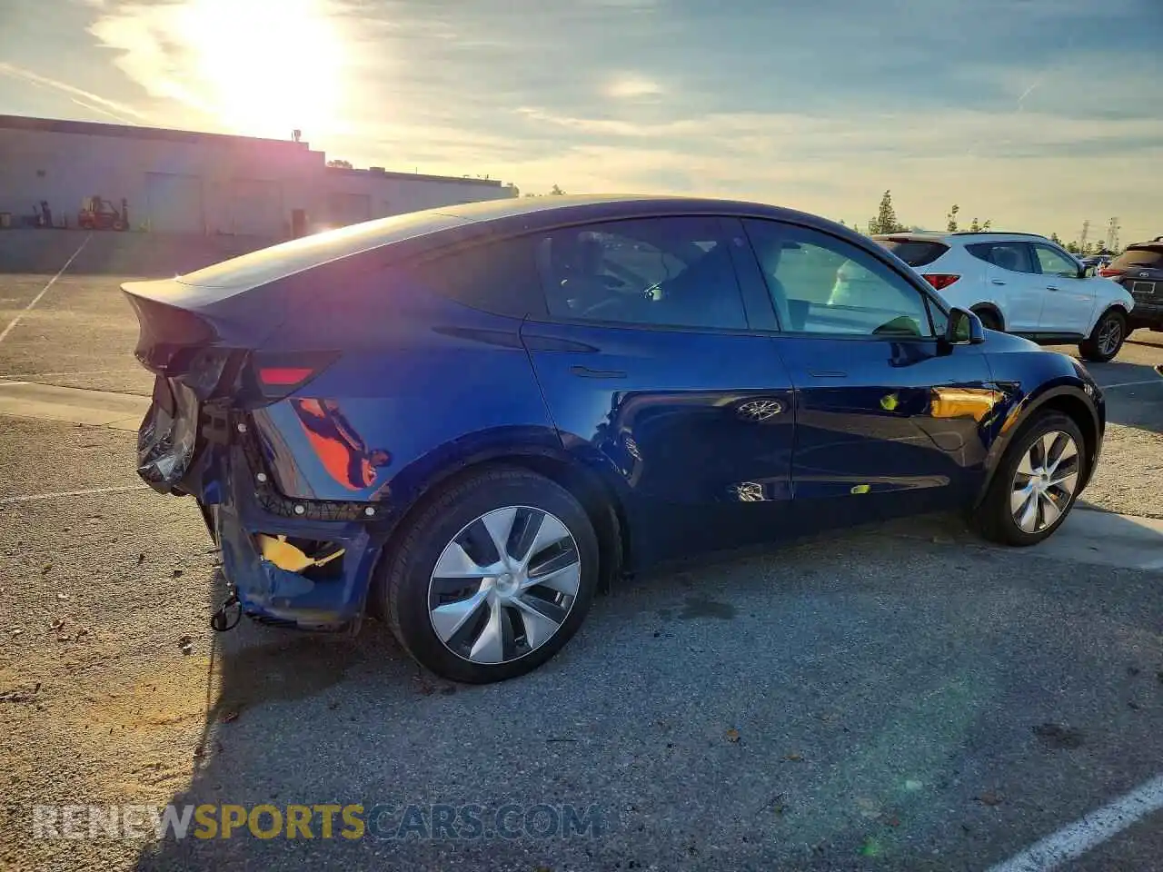 3 Photograph of a damaged car 7SAYGDEE4PA102617 TESLA MODEL Y 2023