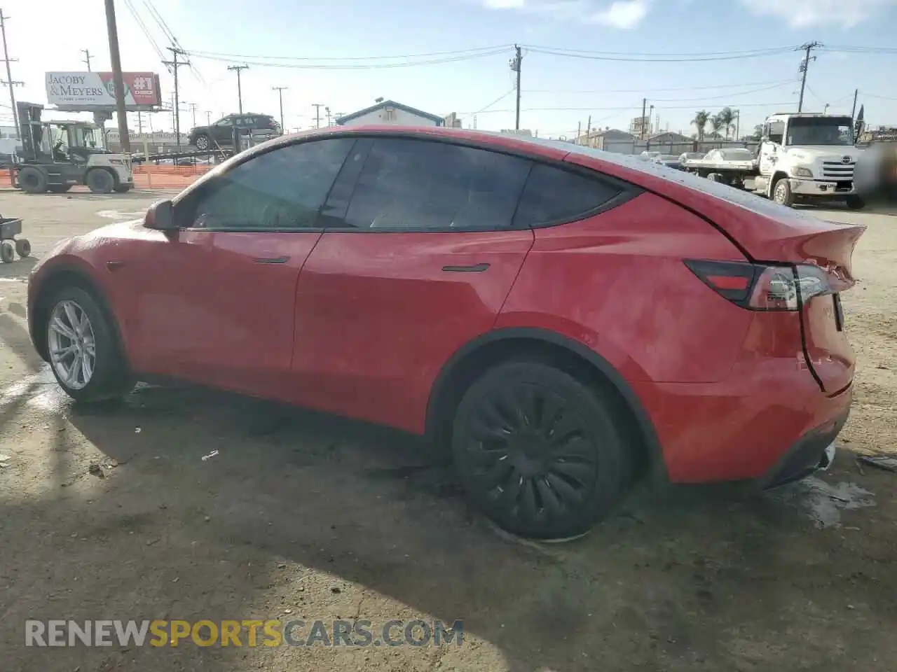 2 Photograph of a damaged car 7SAYGDEE4PA114668 TESLA MODEL Y 2023