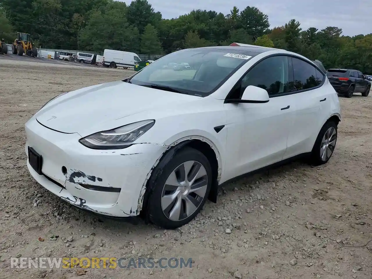 1 Фотография поврежденного автомобиля 7SAYGDEE4PA115478 TESLA MODEL Y 2023