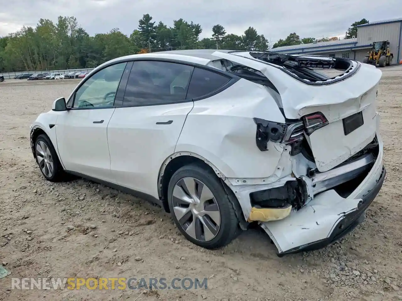 2 Фотография поврежденного автомобиля 7SAYGDEE4PA115478 TESLA MODEL Y 2023