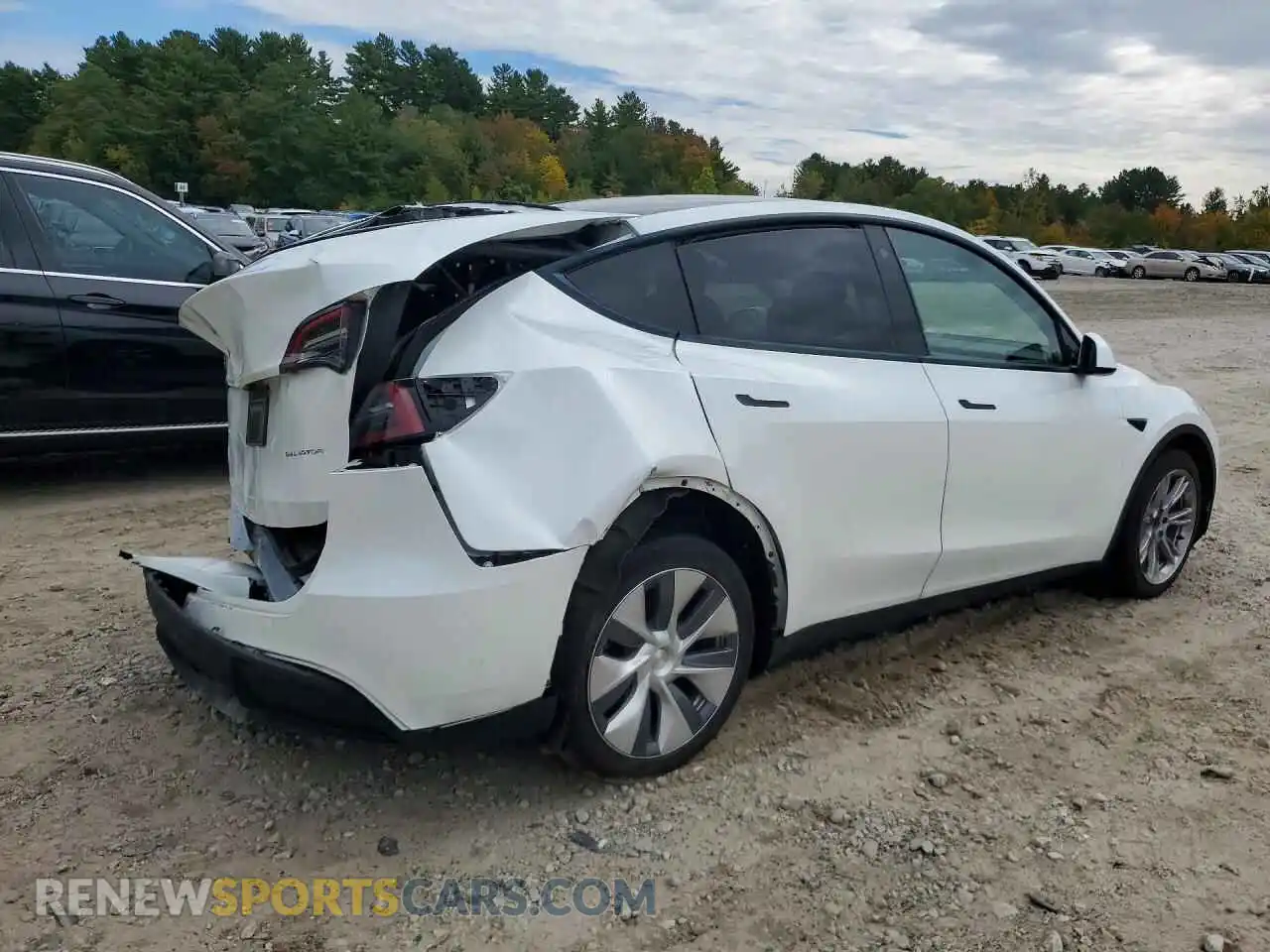 3 Фотография поврежденного автомобиля 7SAYGDEE4PA115478 TESLA MODEL Y 2023