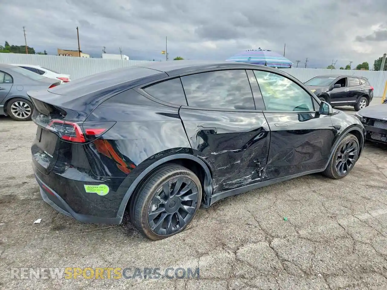 3 Photograph of a damaged car 7SAYGDEE4PA118154 TESLA MODEL Y 2023