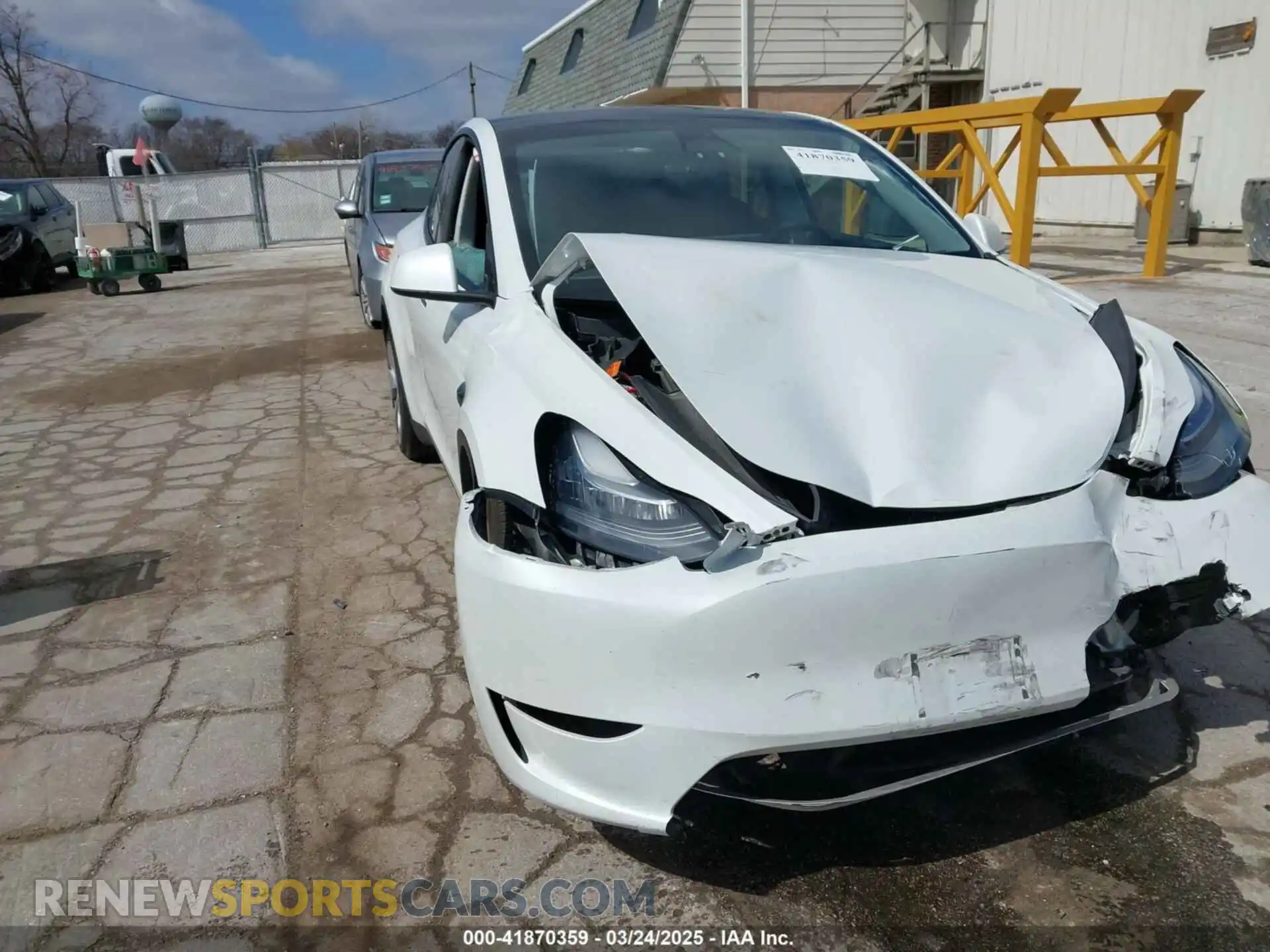 1 Photograph of a damaged car 7SAYGDEE4PA119854 TESLA MODEL Y 2023