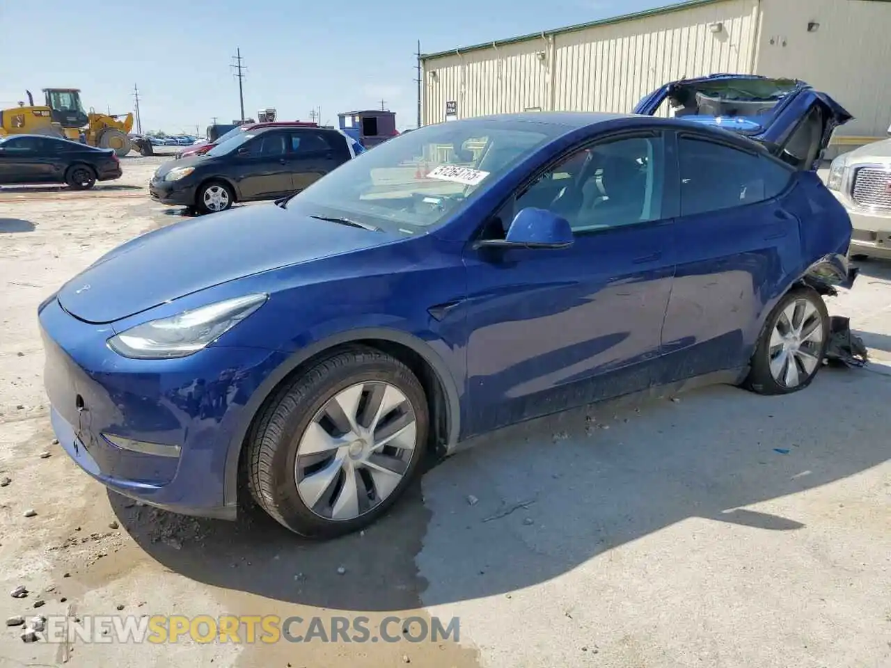 1 Photograph of a damaged car 7SAYGDEE4PA122706 TESLA MODEL Y 2023