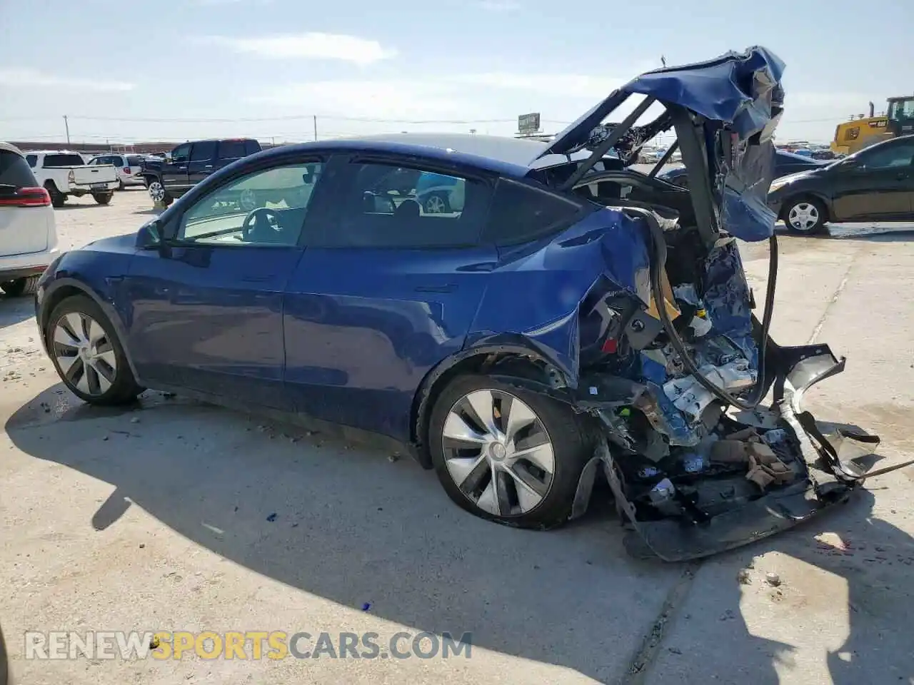 2 Photograph of a damaged car 7SAYGDEE4PA122706 TESLA MODEL Y 2023