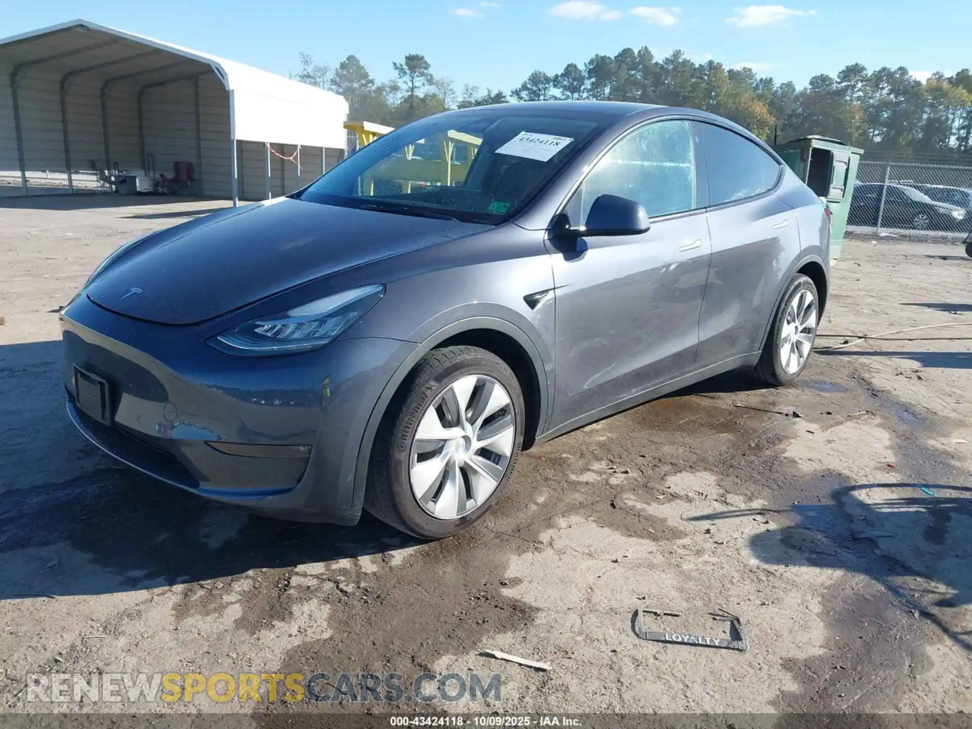 2 Photograph of a damaged car 7SAYGDEE4PA124374 TESLA MODEL Y 2023