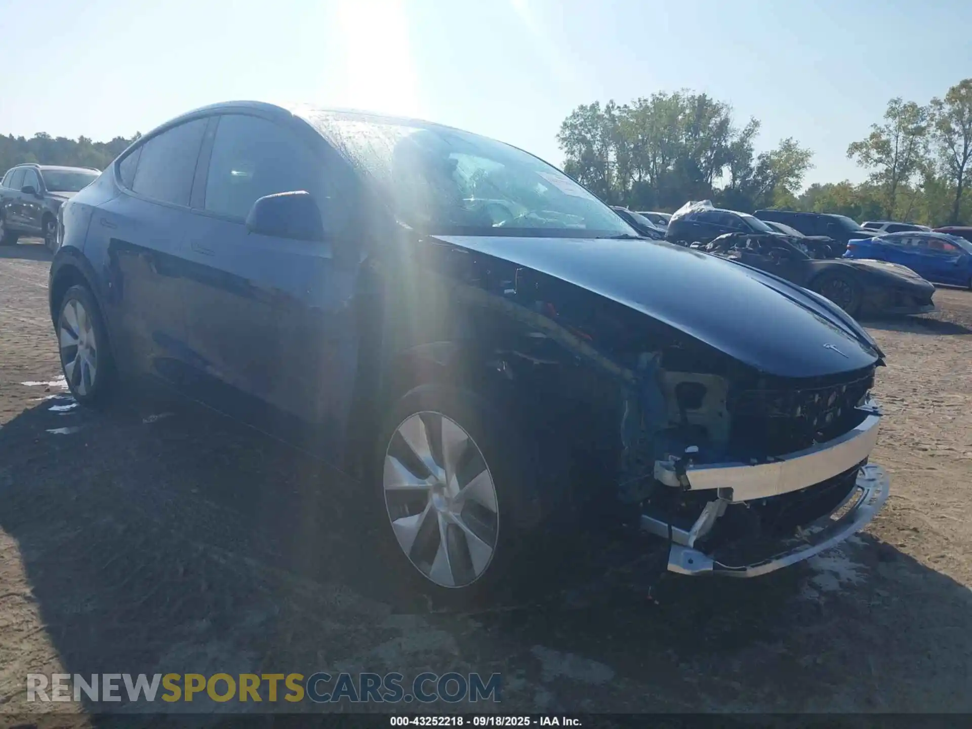 1 Photograph of a damaged car 7SAYGDEE4PA125024 TESLA MODEL Y 2023