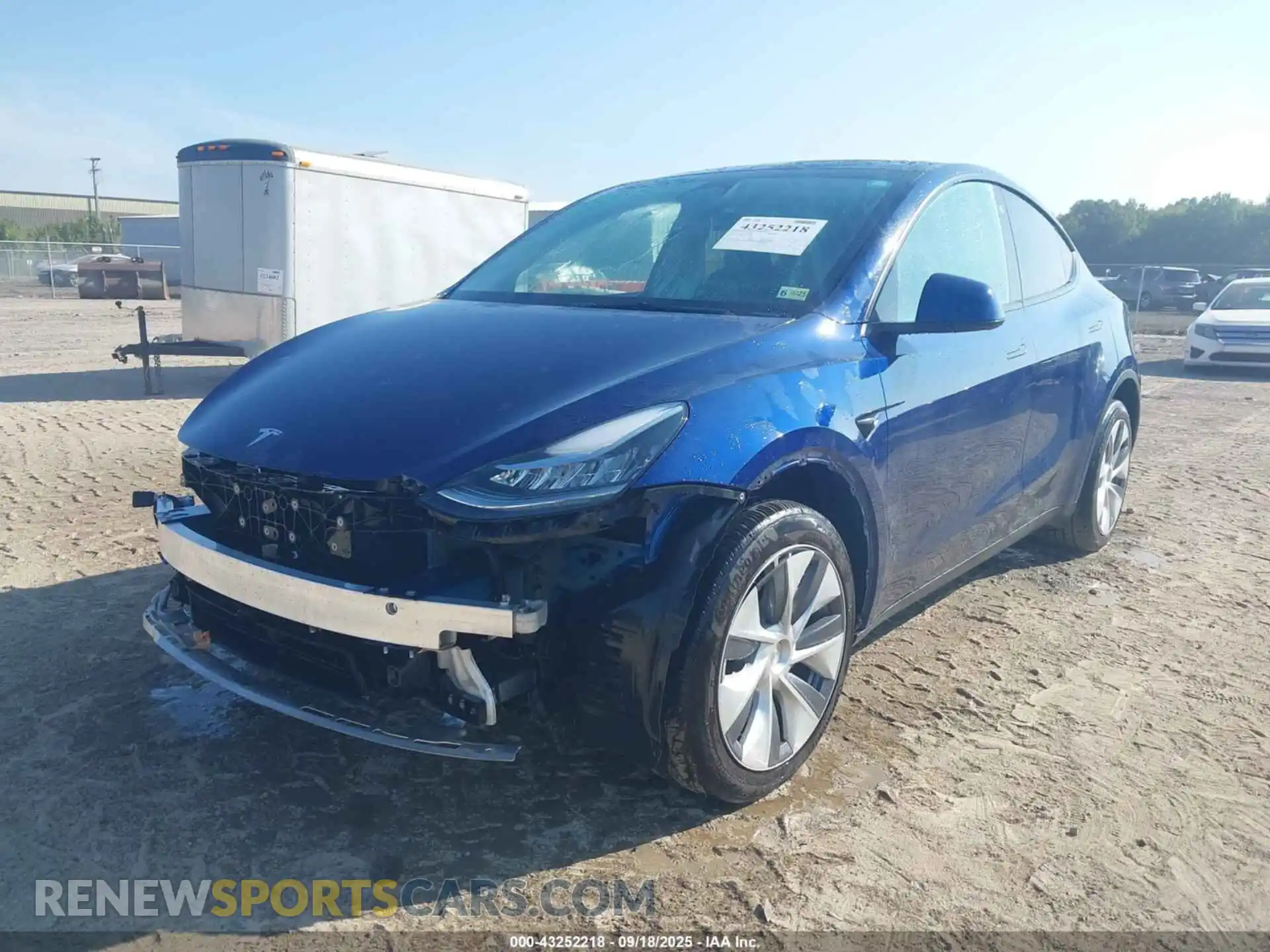 2 Photograph of a damaged car 7SAYGDEE4PA125024 TESLA MODEL Y 2023