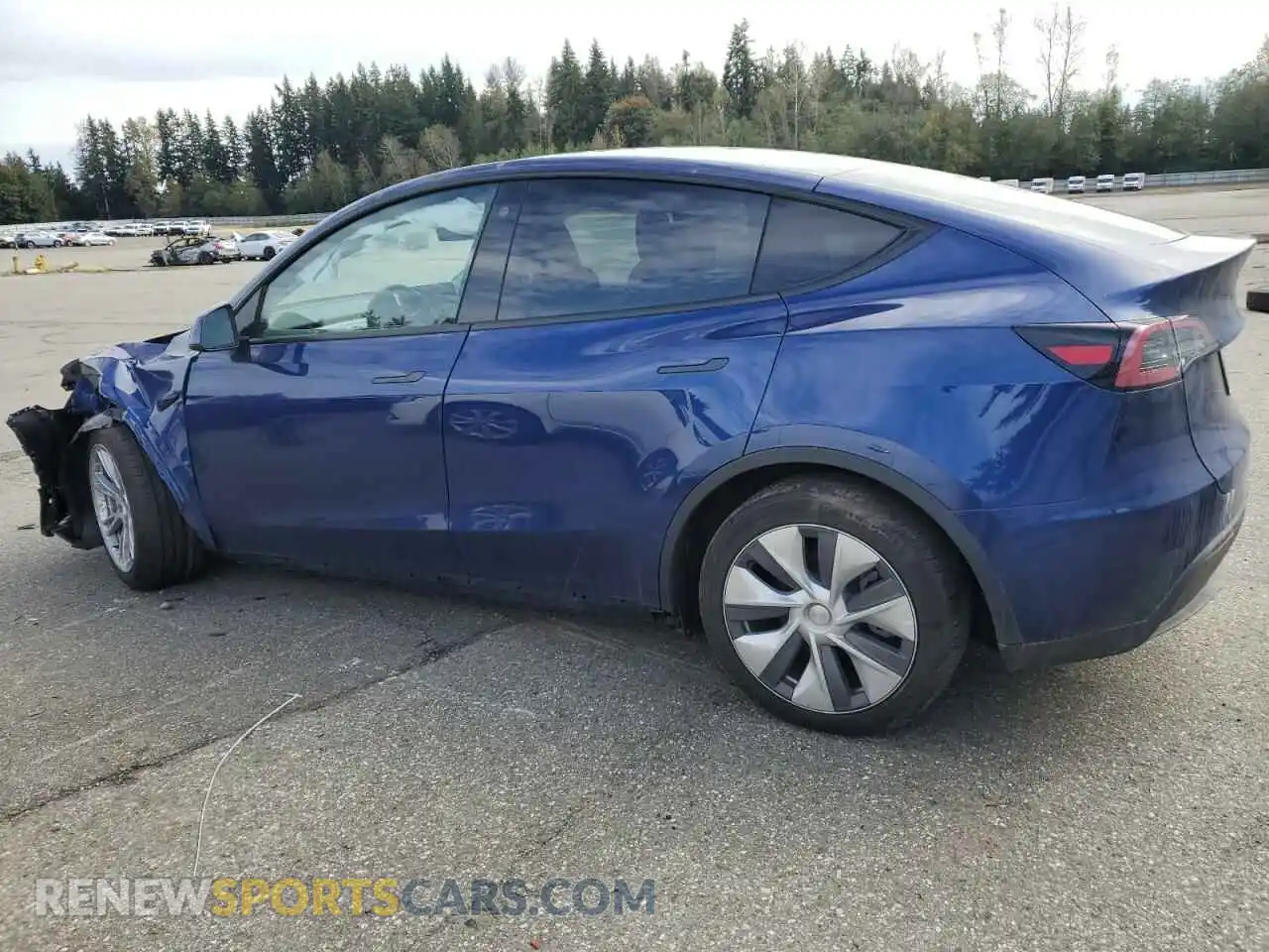 2 Photograph of a damaged car 7SAYGDEE4PA129039 TESLA MODEL Y 2023
