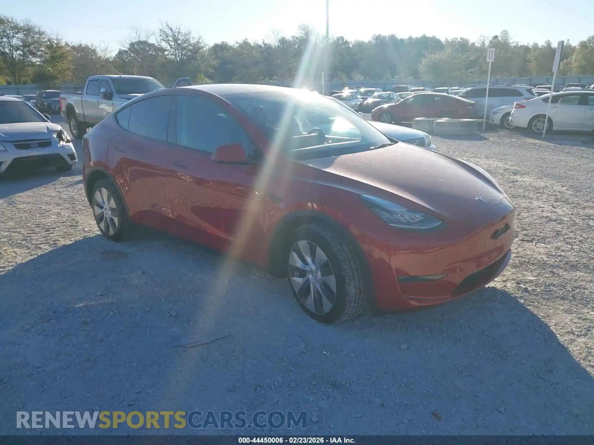 1 Photograph of a damaged car 7SAYGDEE4PA135701 TESLA MODEL Y 2023