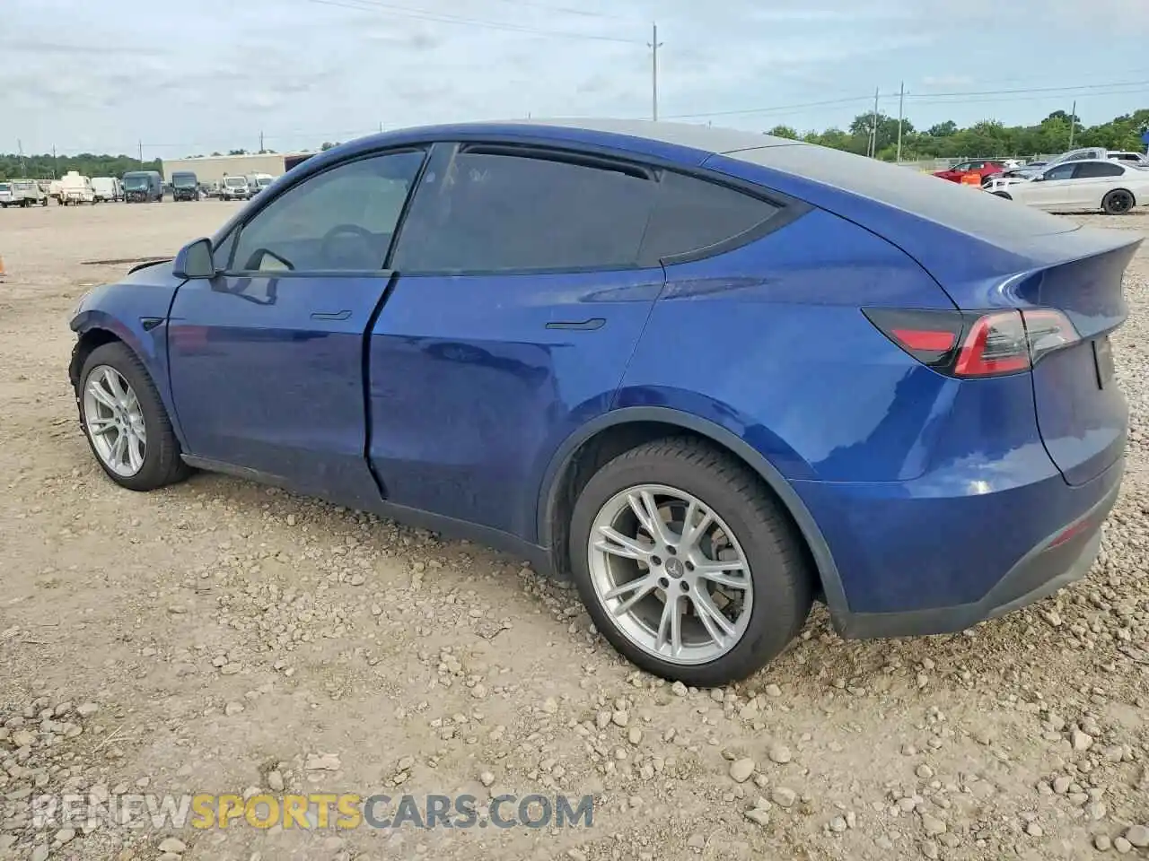 2 Photograph of a damaged car 7SAYGDEE4PA135861 TESLA MODEL Y 2023