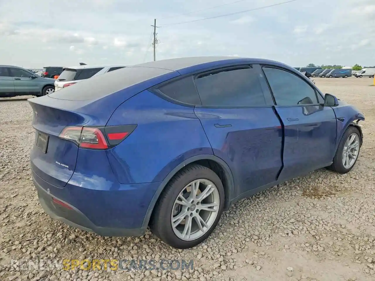 3 Photograph of a damaged car 7SAYGDEE4PA135861 TESLA MODEL Y 2023