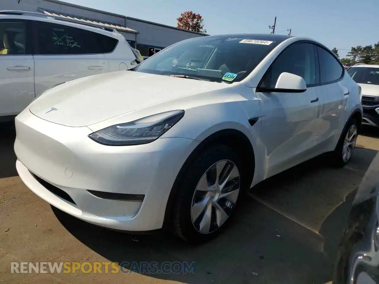1 Photograph of a damaged car 7SAYGDEE4PA136170 TESLA MODEL Y 2023