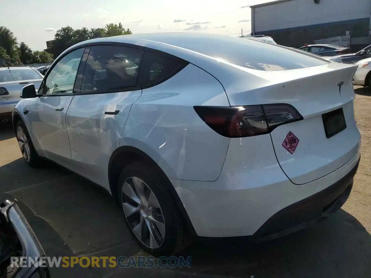 2 Photograph of a damaged car 7SAYGDEE4PA136170 TESLA MODEL Y 2023