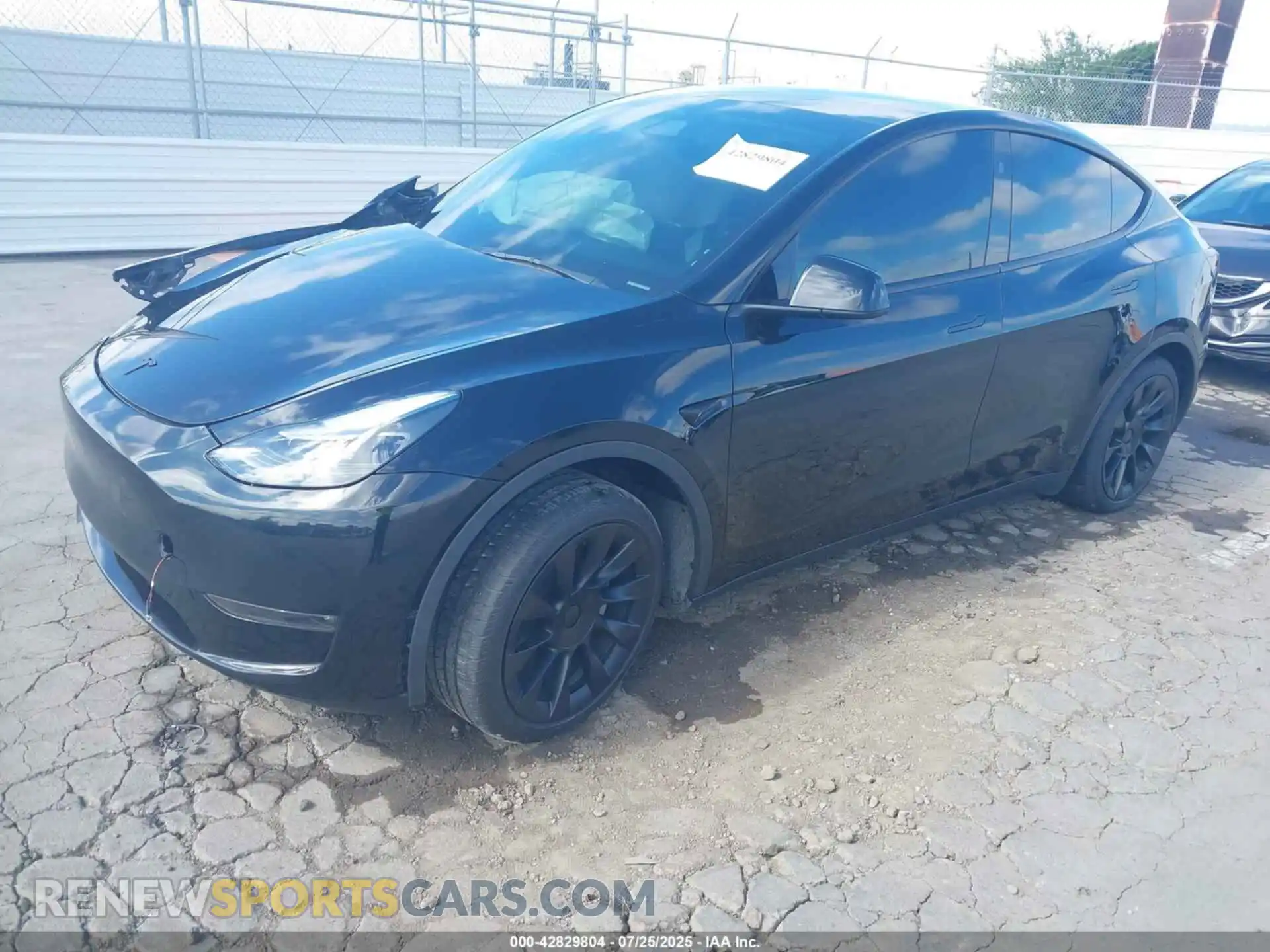 2 Photograph of a damaged car 7SAYGDEE4PA136783 TESLA MODEL Y 2023