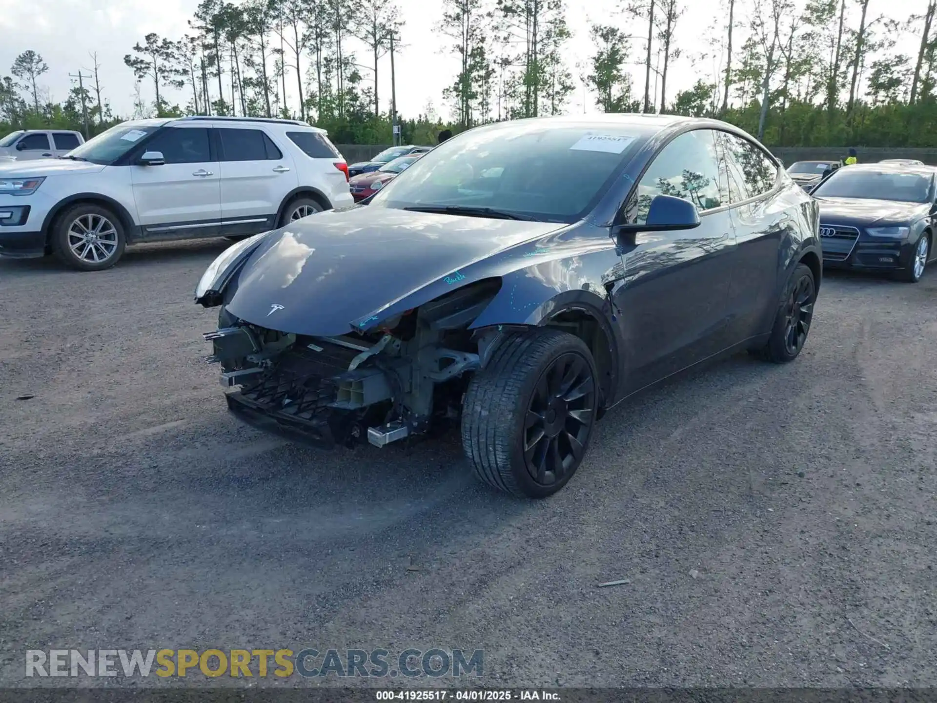 2 Photograph of a damaged car 7SAYGDEE4PA139277 TESLA MODEL Y 2023