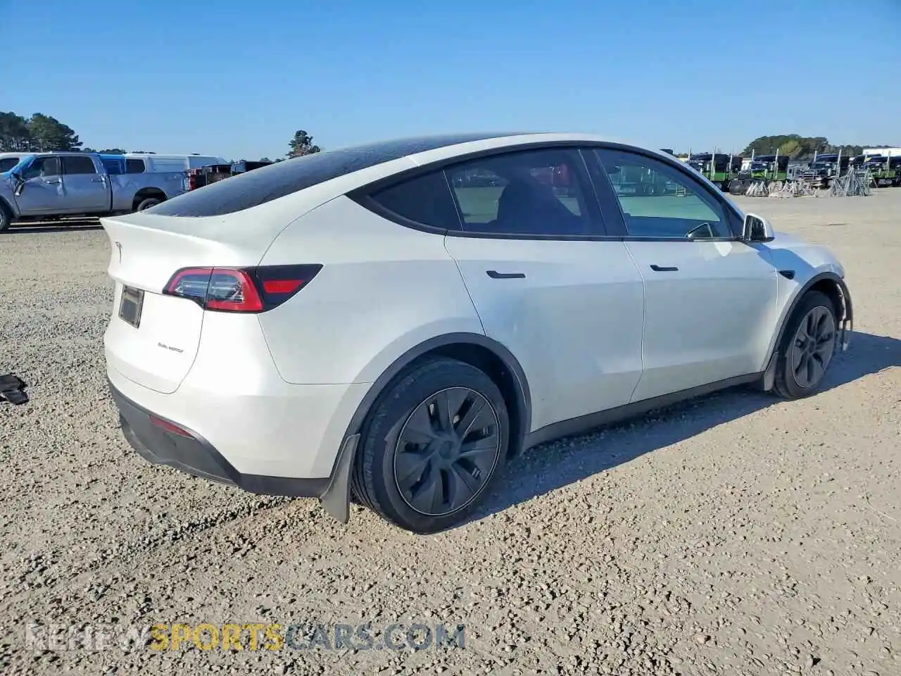 3 fotografías del automóvil dañado 7SAYGDEE4PA139375 TESLA MODEL Y 2023