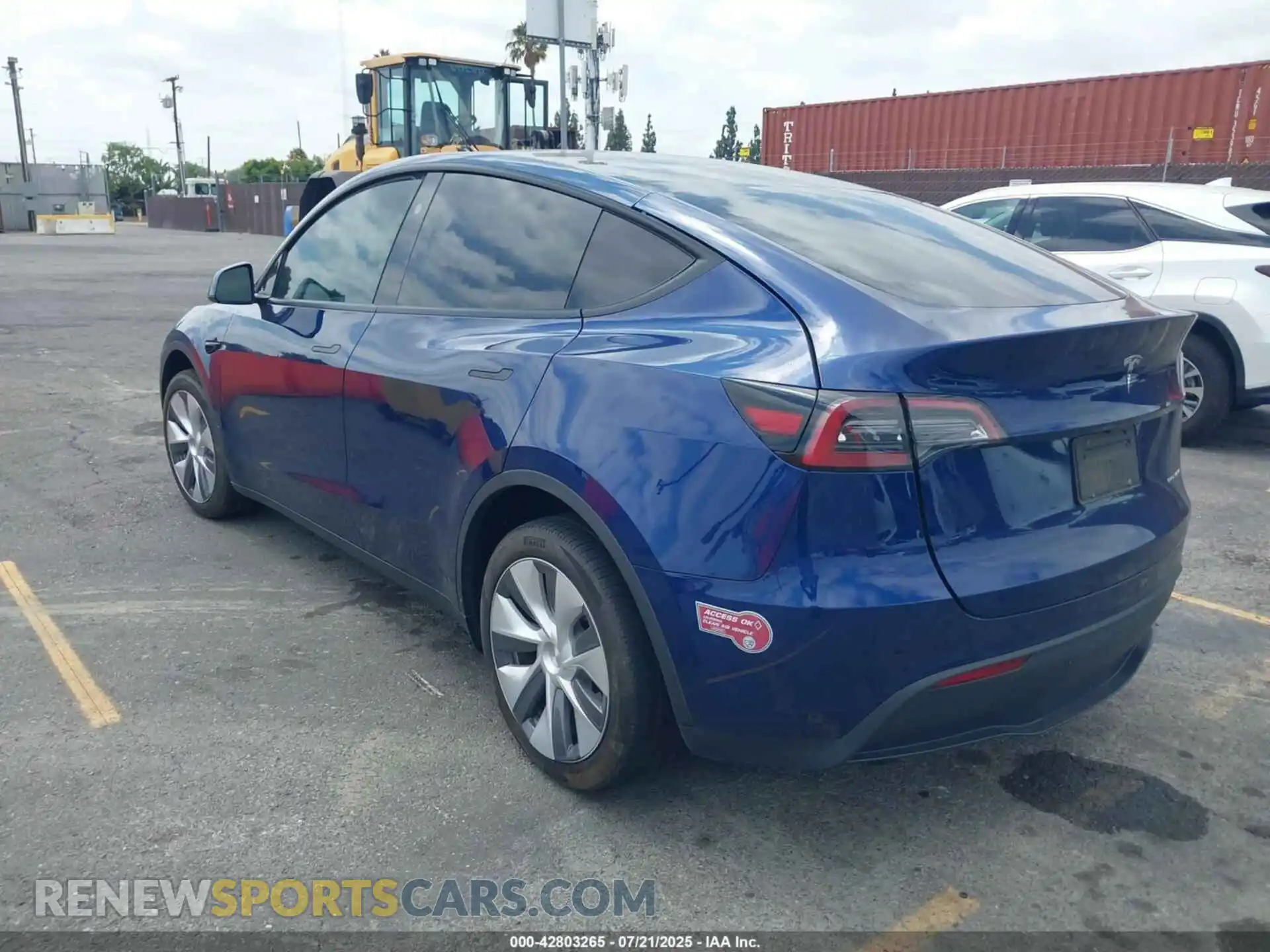 3 Photograph of a damaged car 7SAYGDEE4PA146570 TESLA MODEL Y 2023