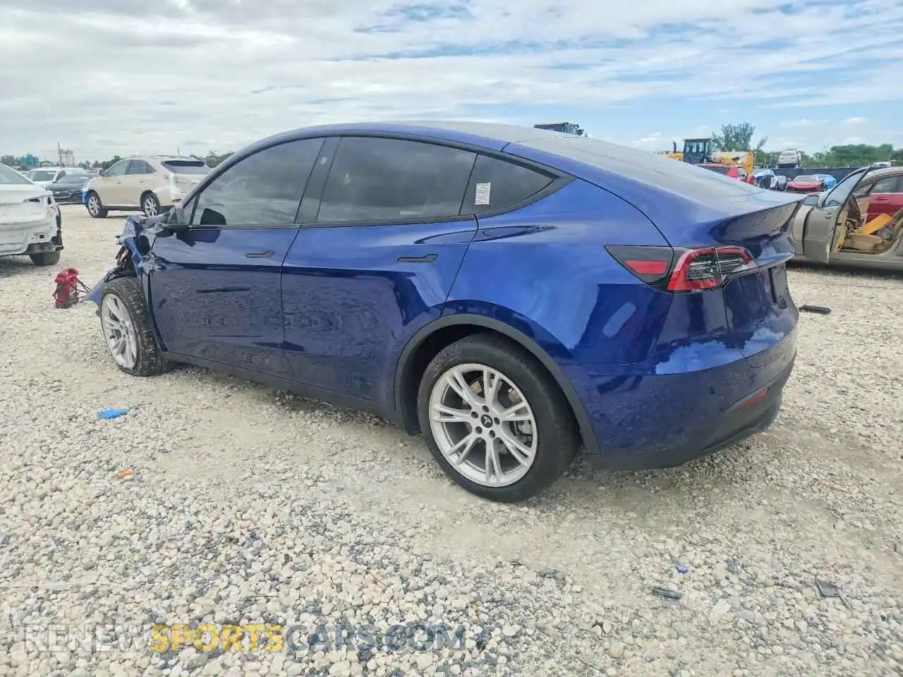 2 Photograph of a damaged car 7SAYGDEE4PA147508 TESLA MODEL Y 2023