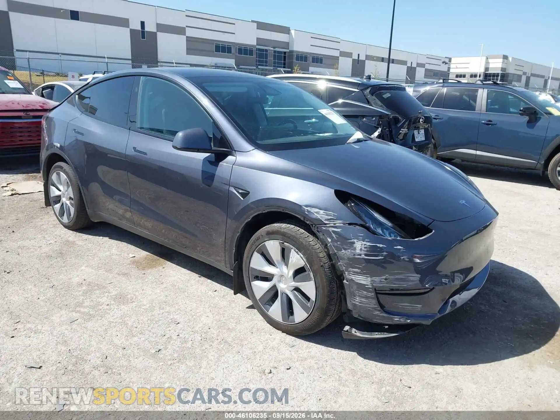 1 Photograph of a damaged car 7SAYGDEE4PA150845 TESLA MODEL Y 2023