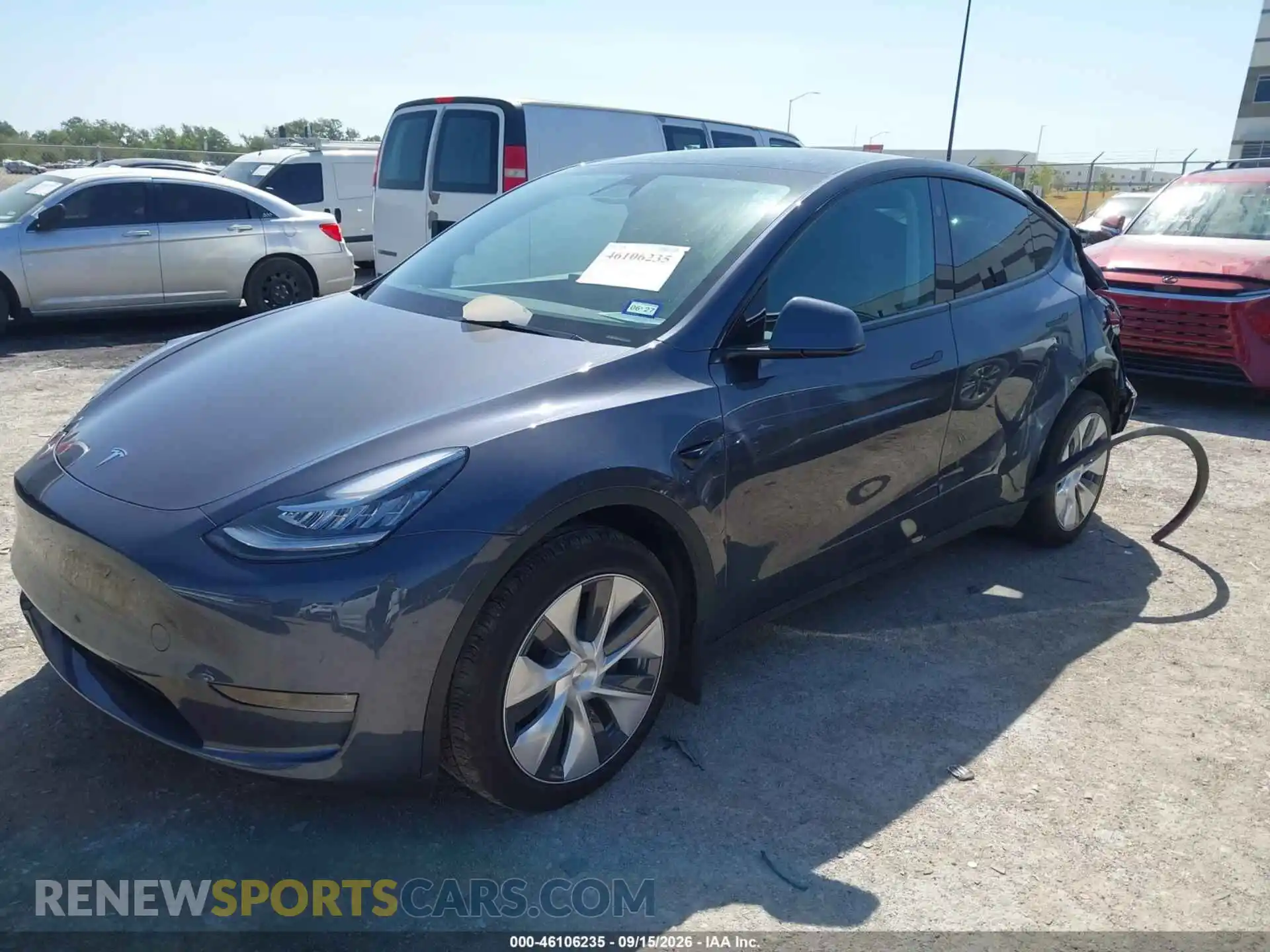 2 Photograph of a damaged car 7SAYGDEE4PA150845 TESLA MODEL Y 2023