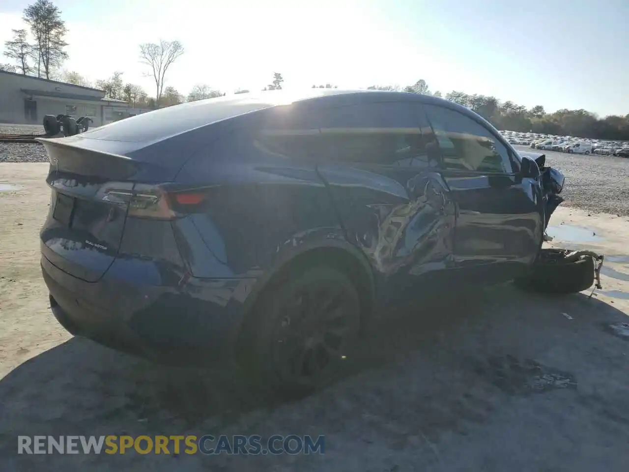 3 Photograph of a damaged car 7SAYGDEE4PA154894 TESLA MODEL Y 2023