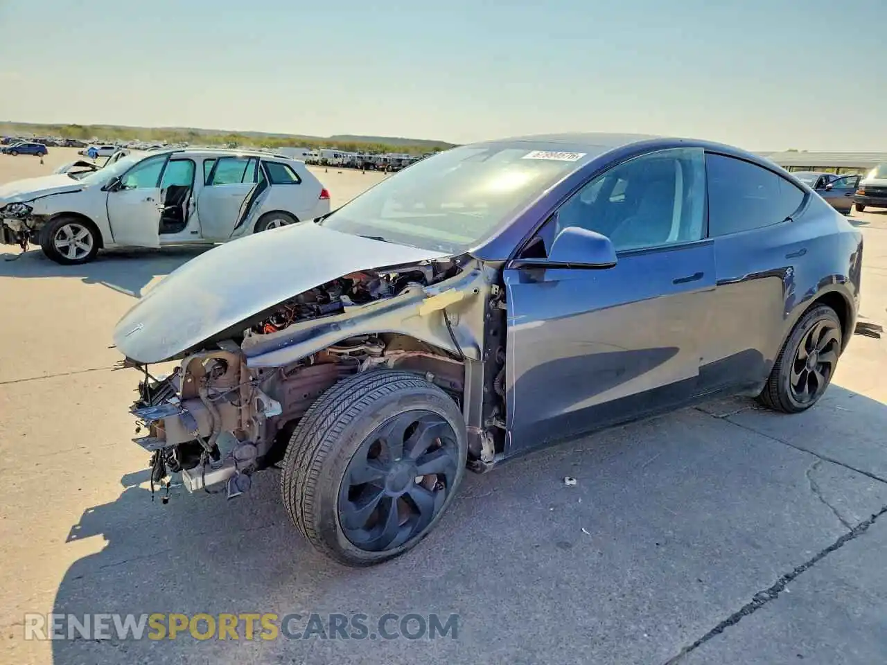 1 fotografías del automóvil dañado 7SAYGDEE4PA157701 TESLA MODEL Y 2023
