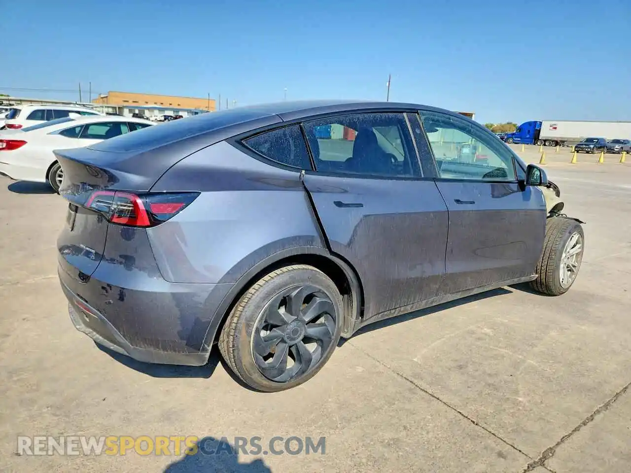 3 fotografías del automóvil dañado 7SAYGDEE4PA157701 TESLA MODEL Y 2023