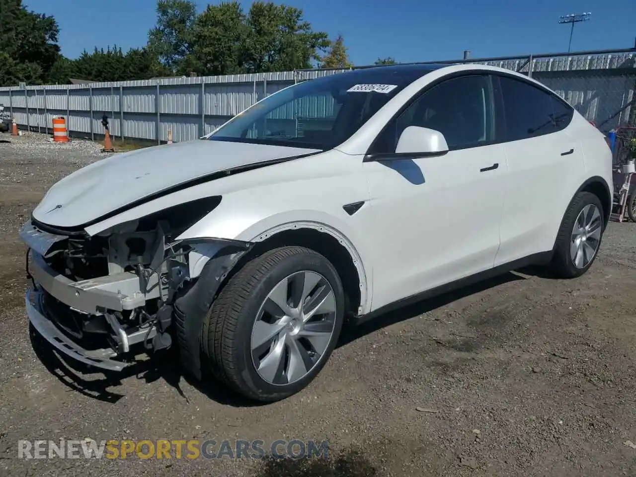1 Фотография поврежденного автомобиля 7SAYGDEE4PA160369 TESLA MODEL Y 2023