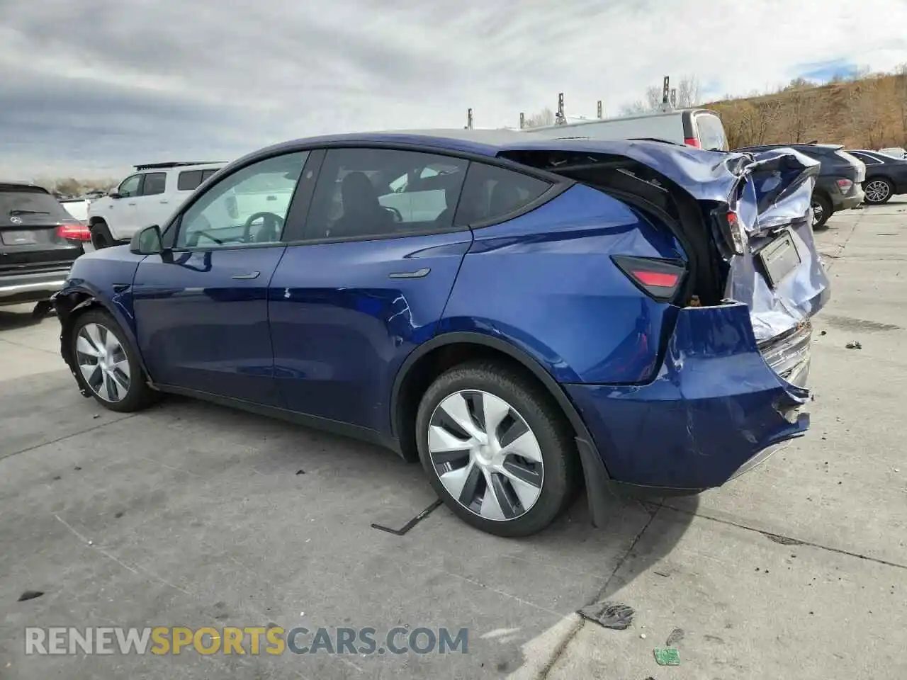 2 Photograph of a damaged car 7SAYGDEE4PA176409 TESLA MODEL Y 2023