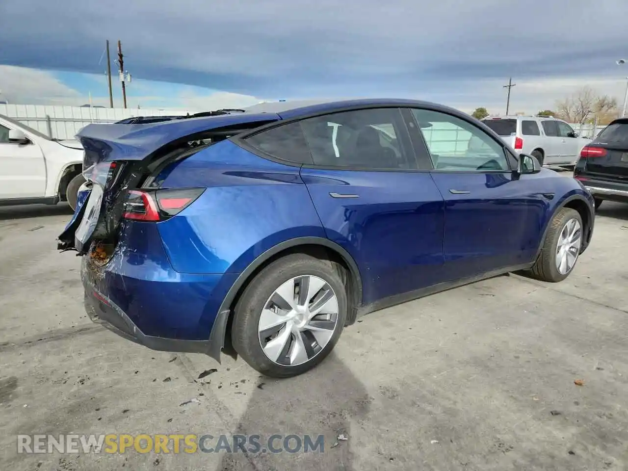 3 Photograph of a damaged car 7SAYGDEE4PA176409 TESLA MODEL Y 2023