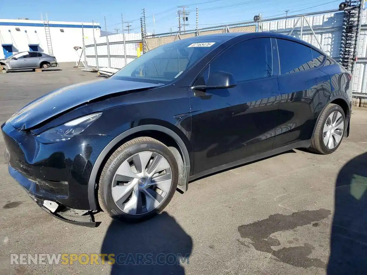 1 Photograph of a damaged car 7SAYGDEE4PA177365 TESLA MODEL Y 2023