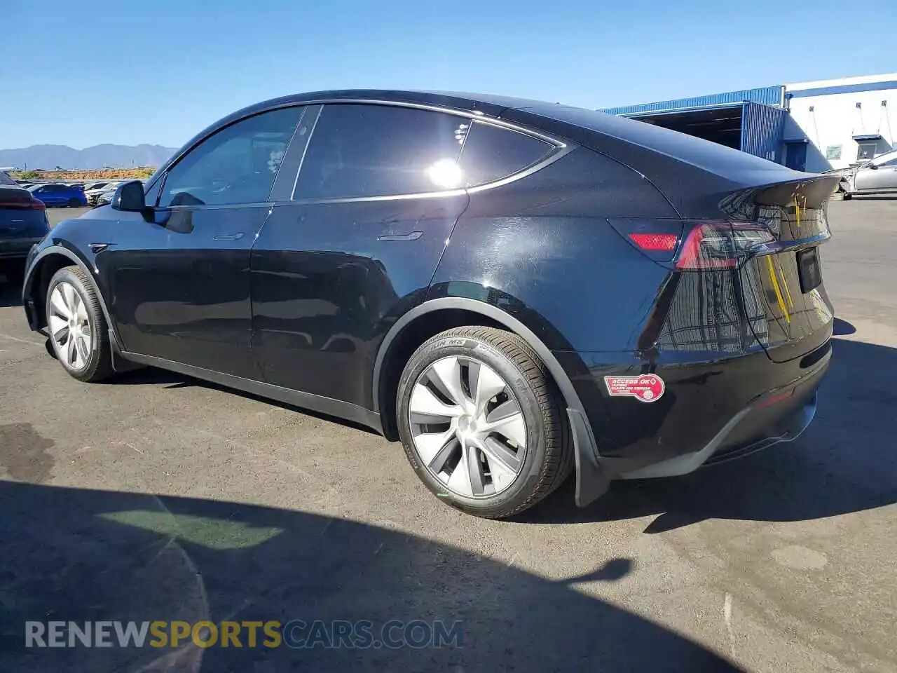 2 Photograph of a damaged car 7SAYGDEE4PA177365 TESLA MODEL Y 2023