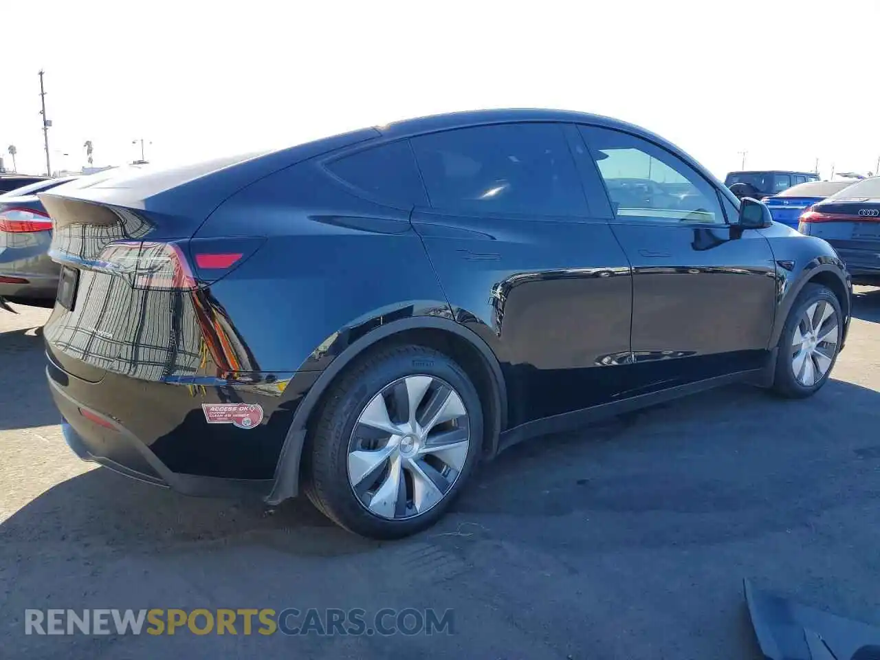 3 Photograph of a damaged car 7SAYGDEE4PA177365 TESLA MODEL Y 2023