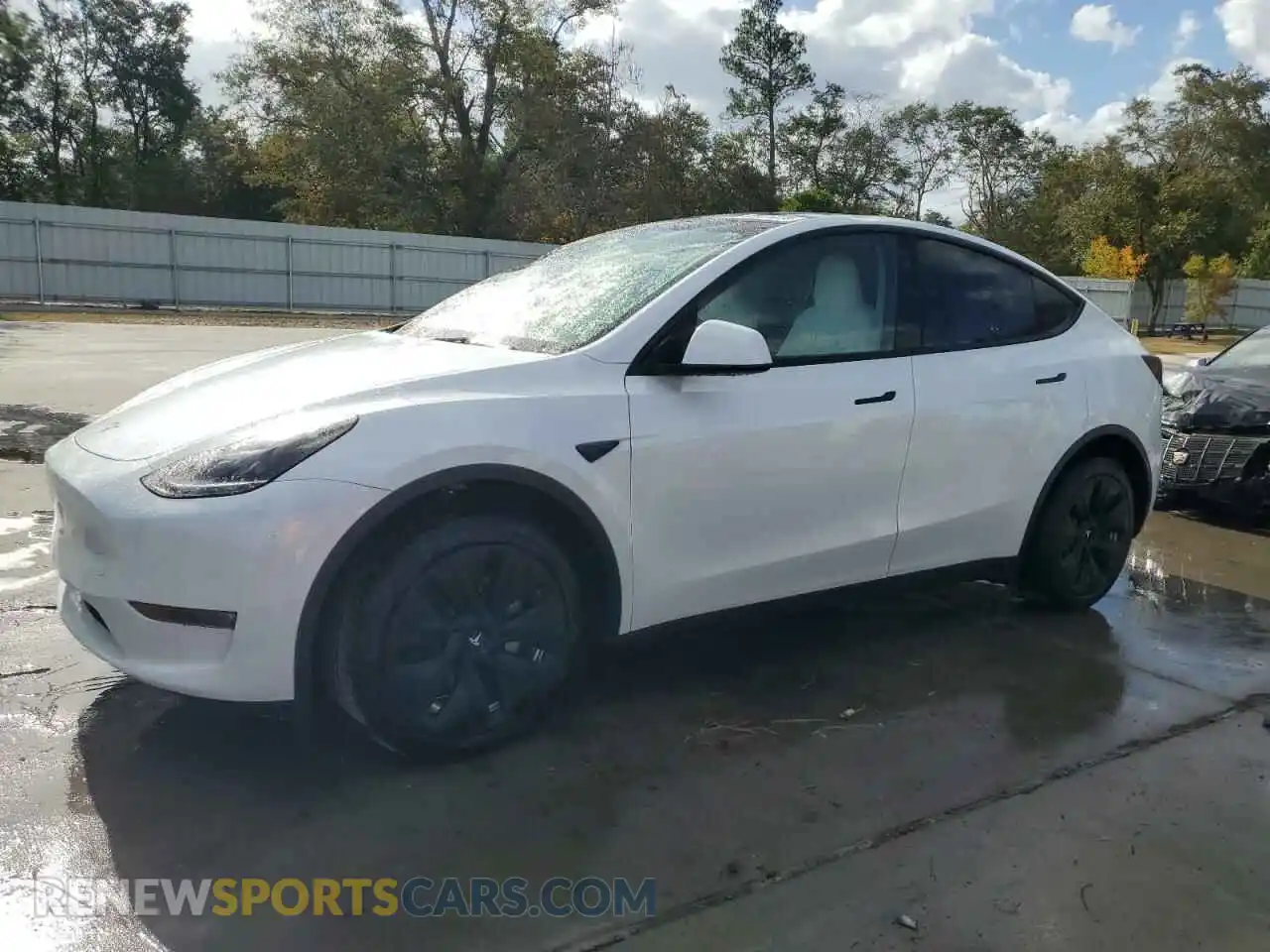 1 Фотография поврежденного автомобиля 7SAYGDEE4PA190147 TESLA MODEL Y 2023