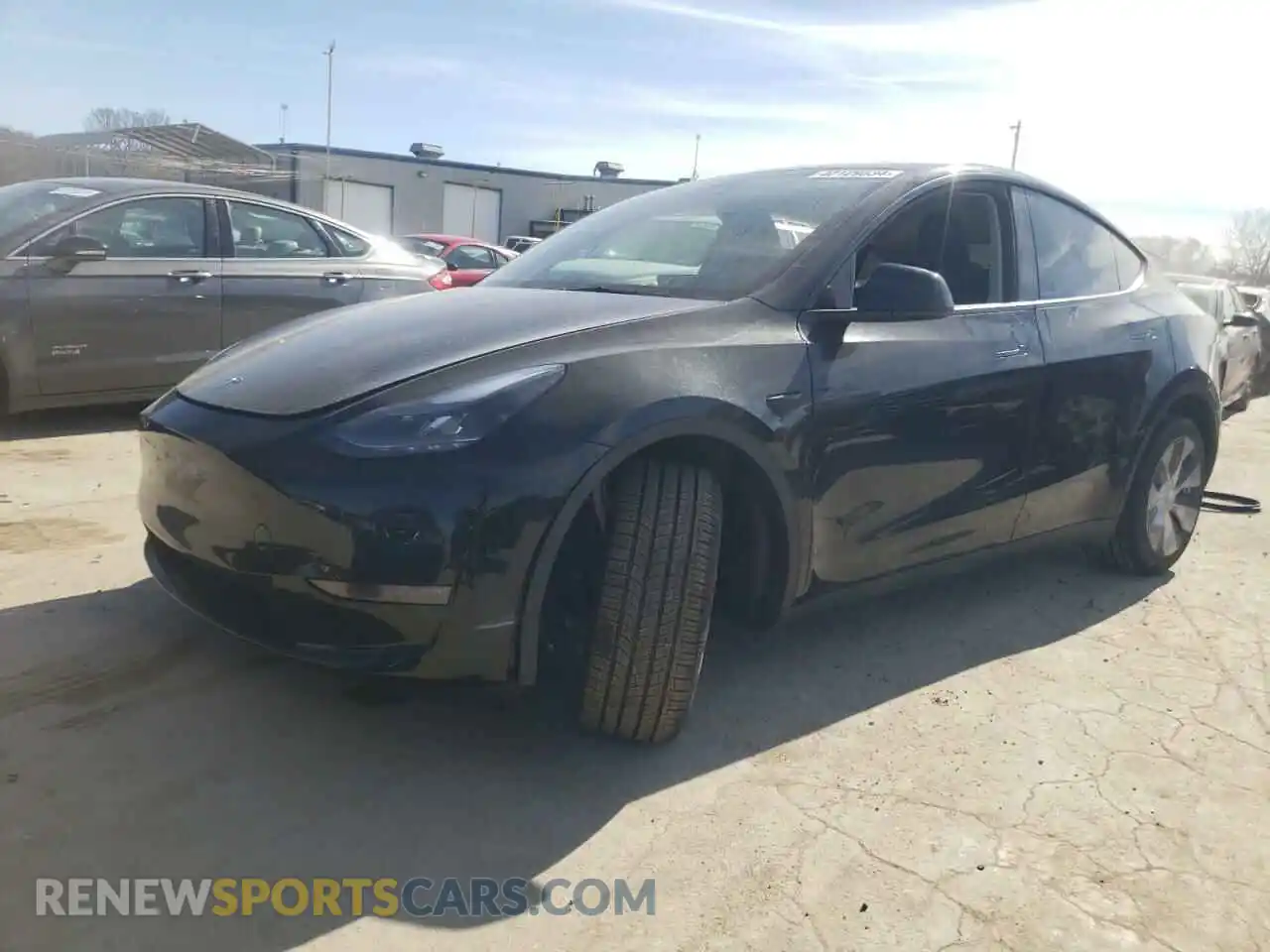 1 Photograph of a damaged car 7SAYGDEE4PA191332 TESLA MODEL Y 2023