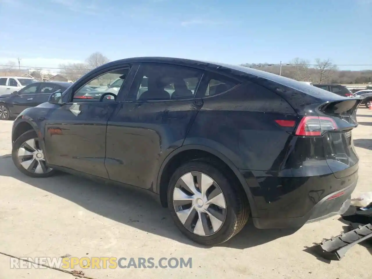 2 Photograph of a damaged car 7SAYGDEE4PA191332 TESLA MODEL Y 2023