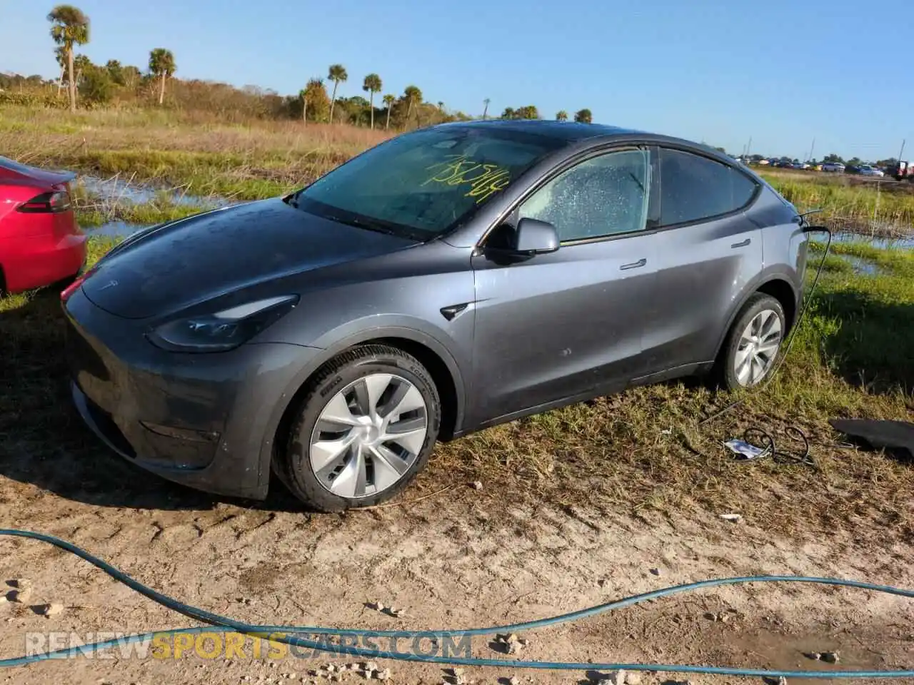 1 Фотография поврежденного автомобиля 7SAYGDEE4PA192254 TESLA MODEL Y 2023