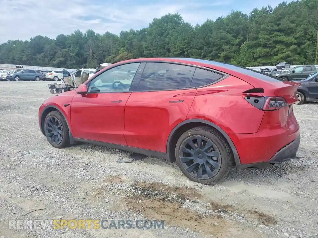 2 Фотография поврежденного автомобиля 7SAYGDEE4PA198104 TESLA MODEL Y 2023