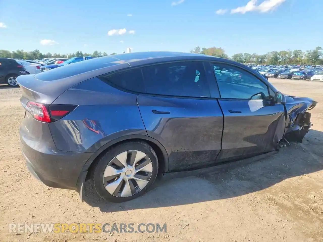 3 fotografías del automóvil dañado 7SAYGDEE4PA200983 TESLA MODEL Y 2023