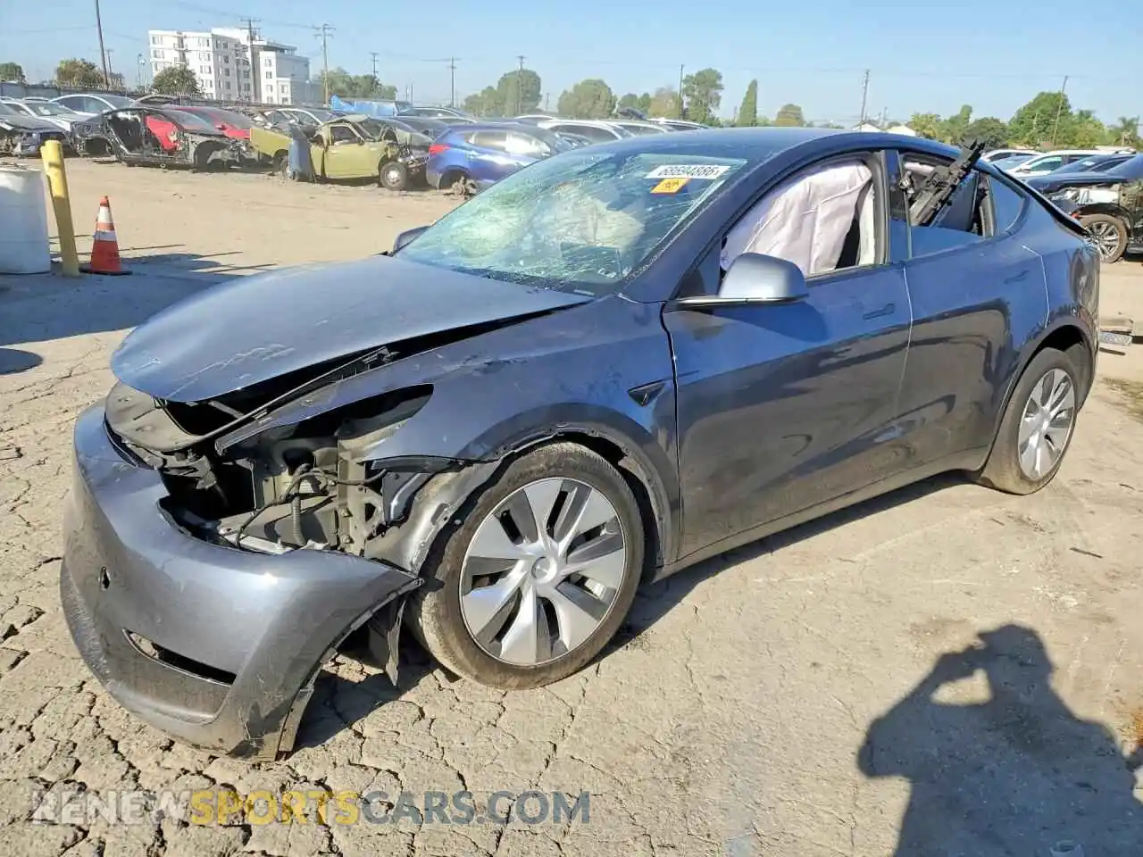 1 fotografías del automóvil dañado 7SAYGDEE4PA207920 TESLA MODEL Y 2023