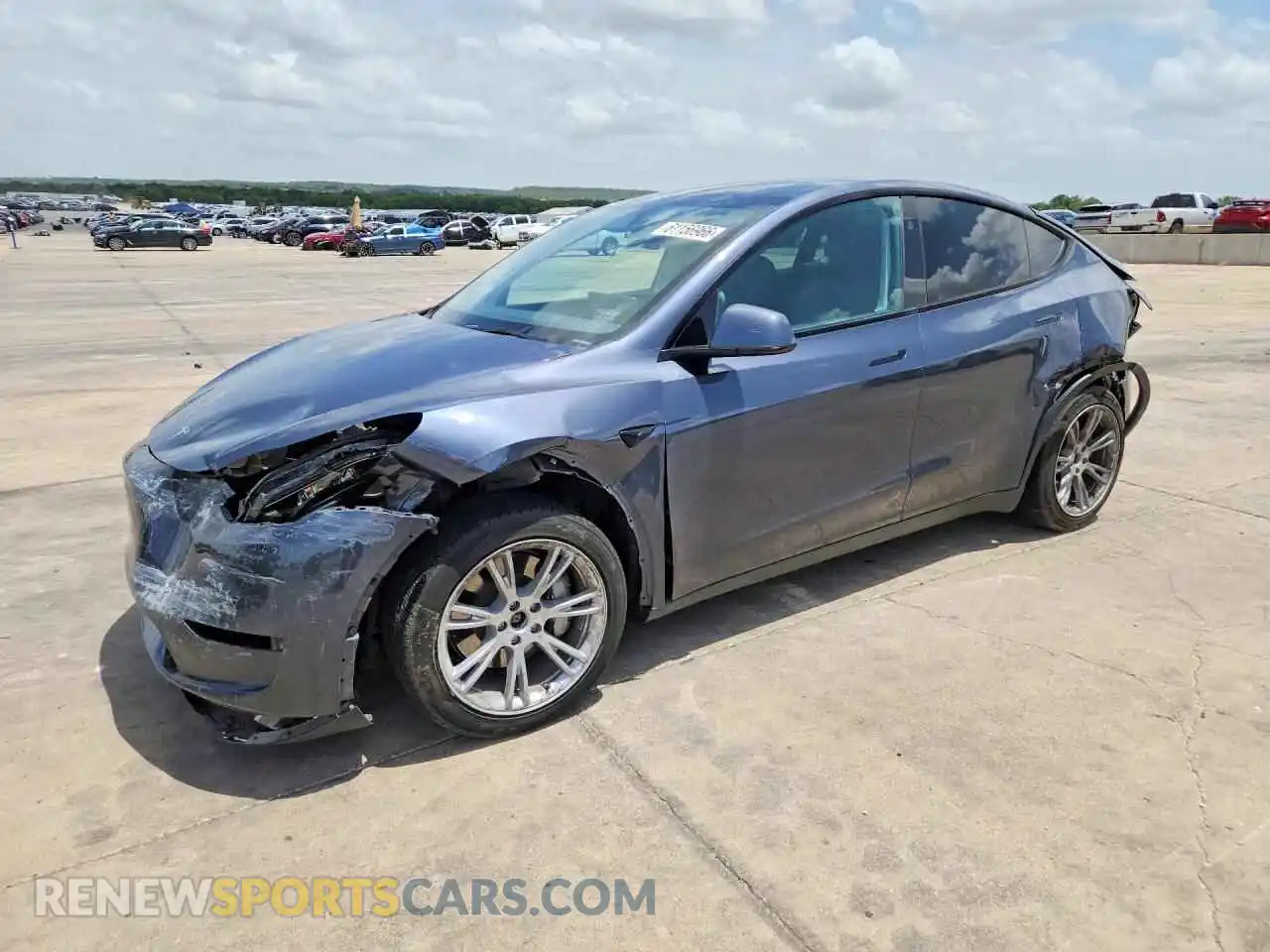 1 Photograph of a damaged car 7SAYGDEE4PA209618 TESLA MODEL Y 2023