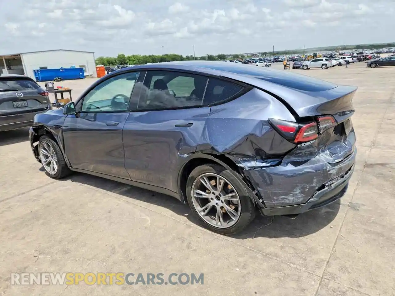 2 Photograph of a damaged car 7SAYGDEE4PA209618 TESLA MODEL Y 2023