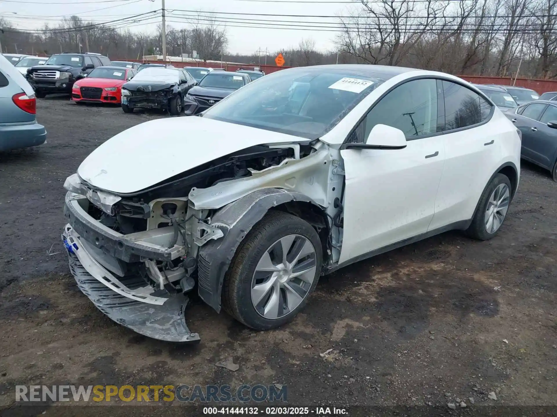 2 Photograph of a damaged car 7SAYGDEE4PF600271 TESLA MODEL Y 2023