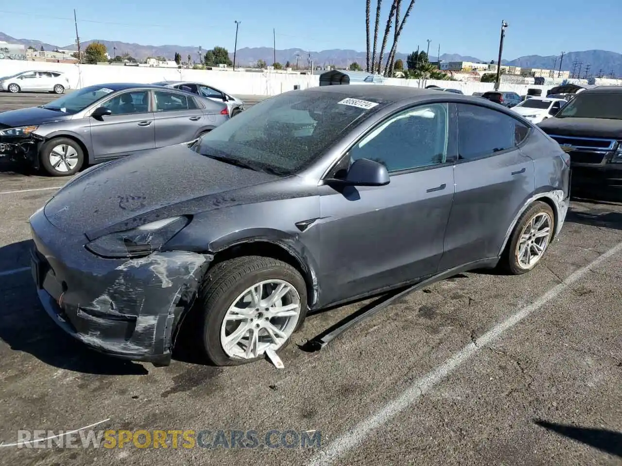 1 Photograph of a damaged car 7SAYGDEE4PF606670 TESLA MODEL Y 2023