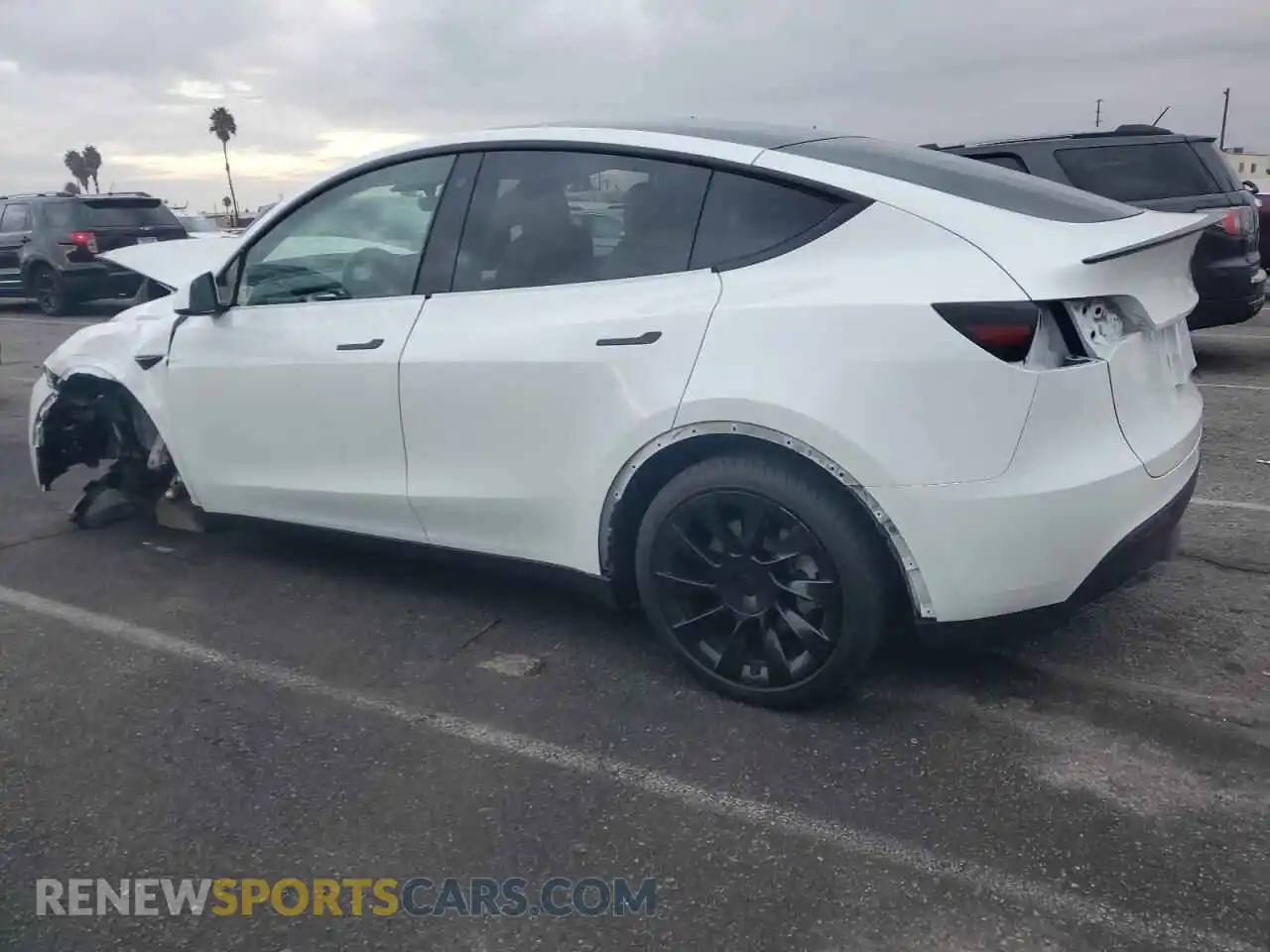 2 Фотография поврежденного автомобиля 7SAYGDEE4PF624392 TESLA MODEL Y 2023