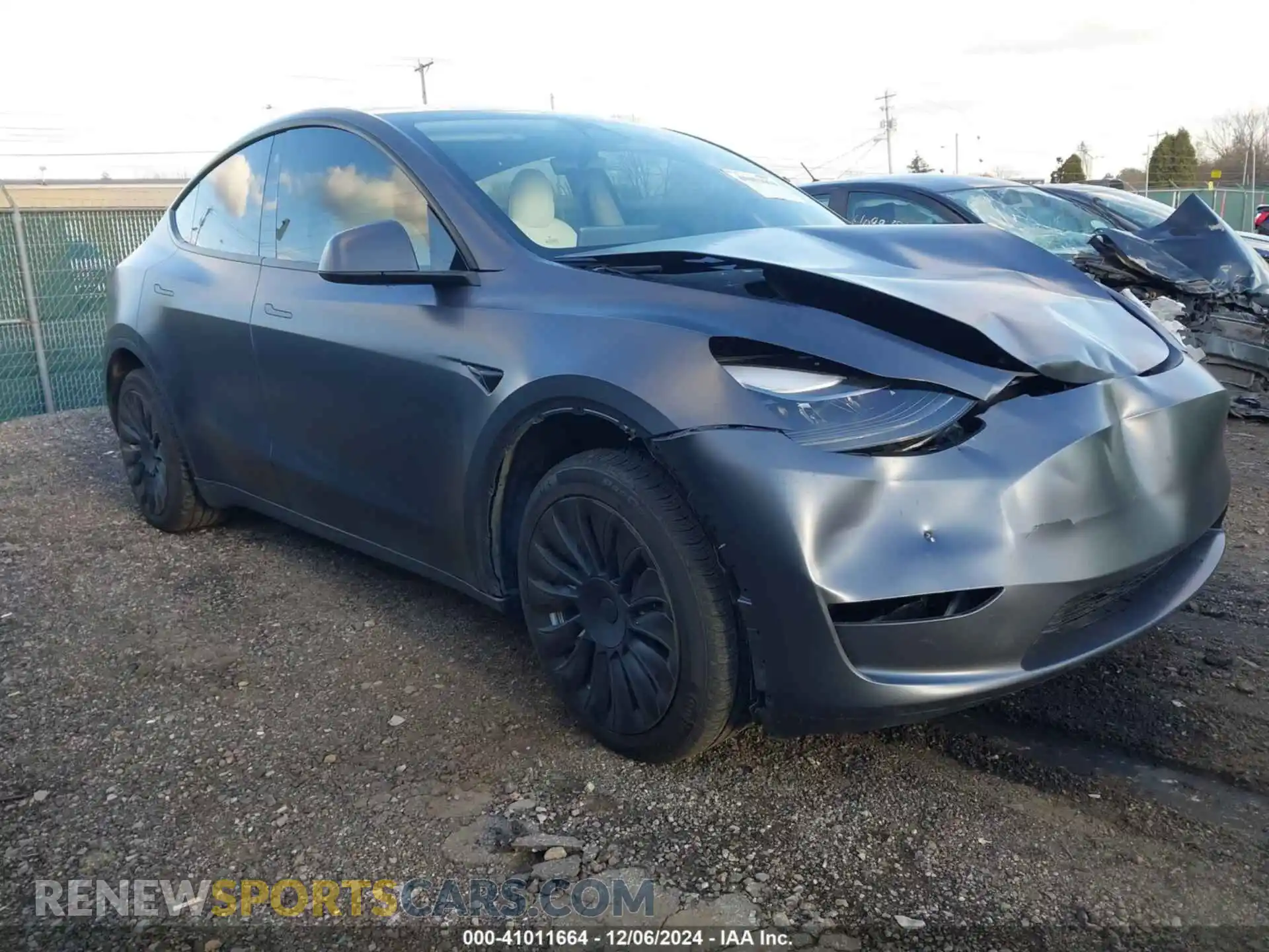 1 Photograph of a damaged car 7SAYGDEE4PF662883 TESLA MODEL Y 2023