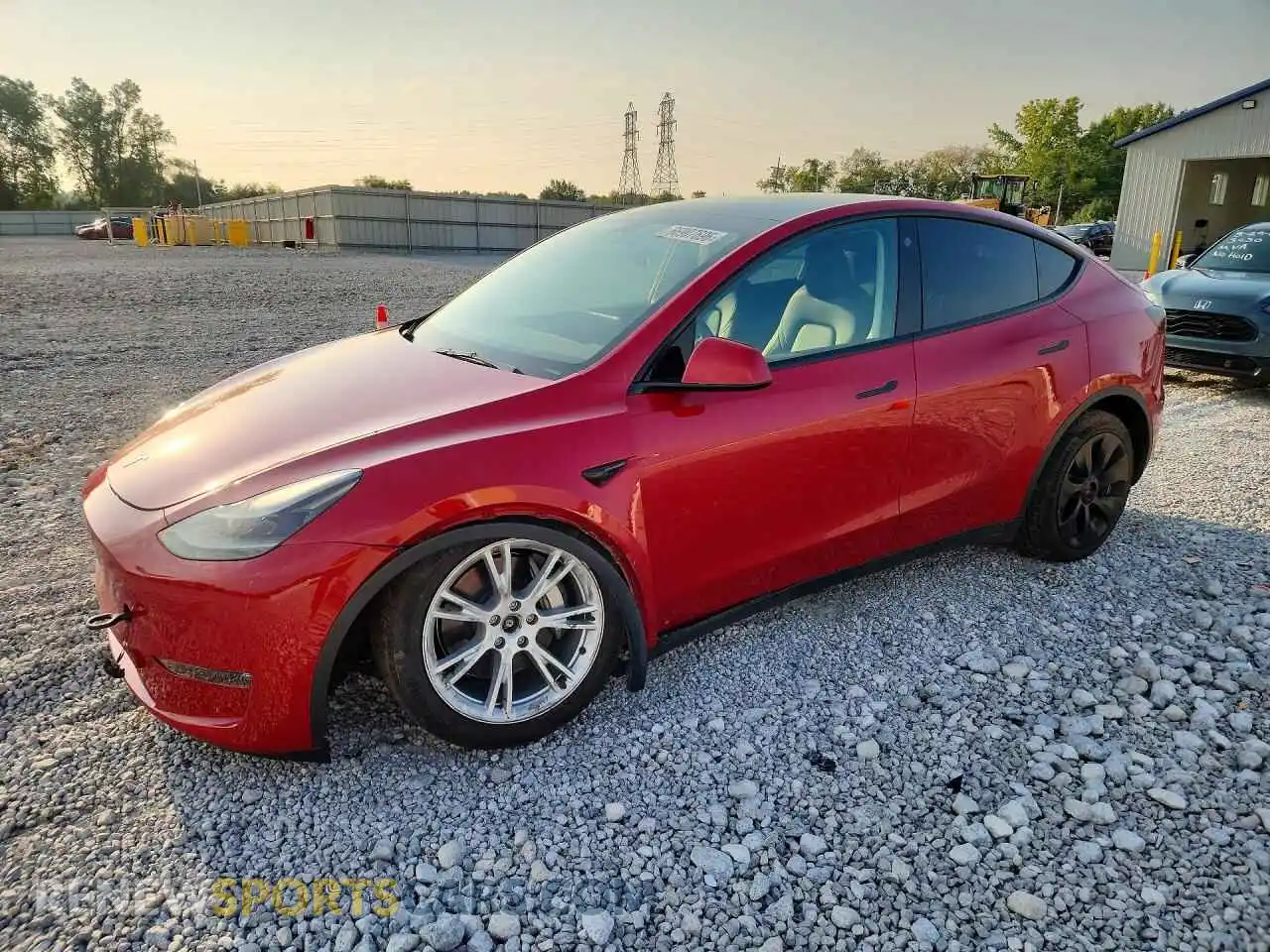 1 Photograph of a damaged car 7SAYGDEE4PF662902 TESLA MODEL Y 2023