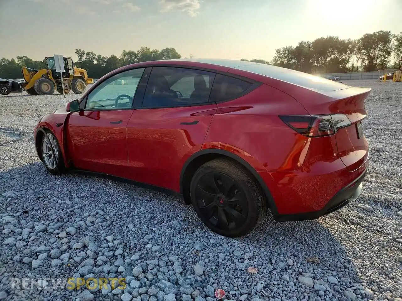 2 Photograph of a damaged car 7SAYGDEE4PF662902 TESLA MODEL Y 2023